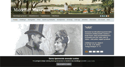 Desktop Screenshot of middelfart-museum.dk